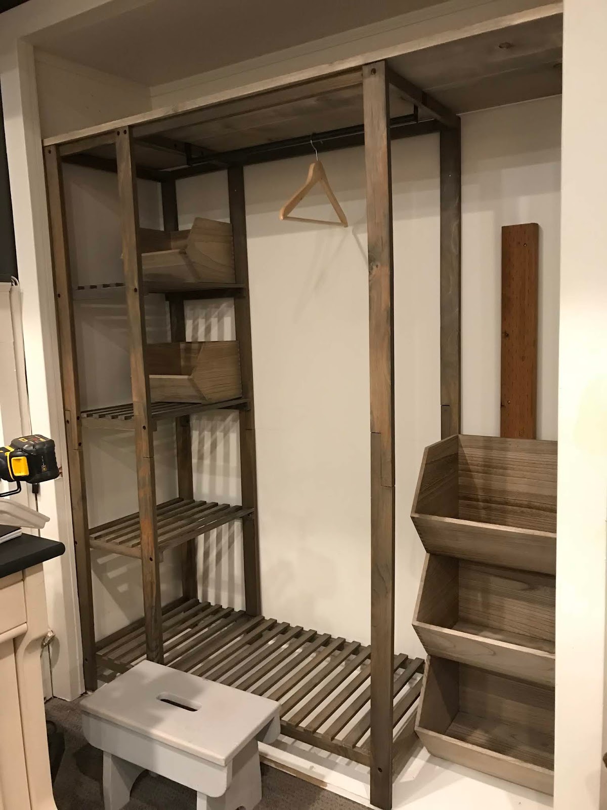 My sweet savannah how to build a custom closet from scratch