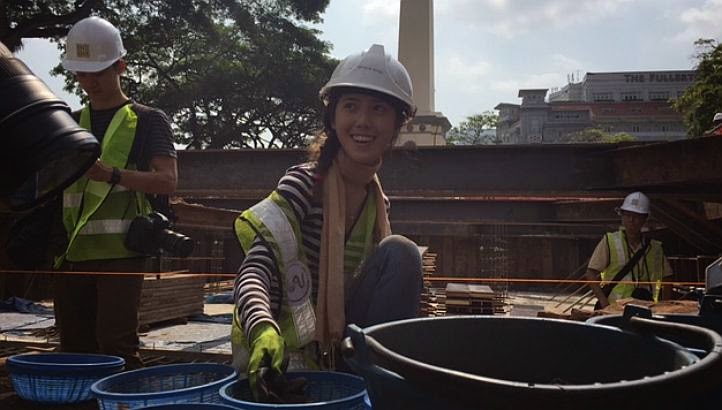 Major archaeological dig underway at Singapore's Empress Place Major archaeological dig underway at Singapore's Empress Place