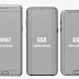 Samsung Galaxy S8 size comparison with other flagships 