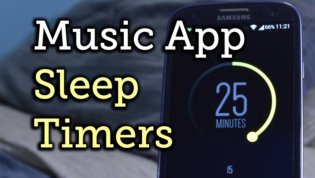 تطبيق Sleep Timer لإيقاف الموسيقى أو الراديو تلقائيا بعد النوم
