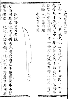 Ming Chinese Crossbowman's Dagger
