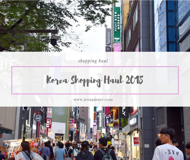 Korea Shopping Haul 2018 - Myeongdong people shopping in myeongdong, seoul