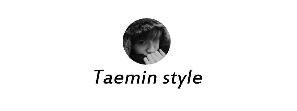 Taemin style