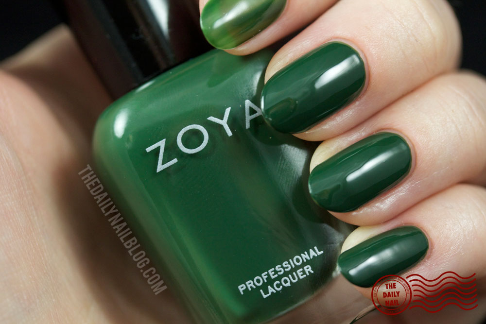 Zoya Cashmere Hunter Swatch Fall 2013 with bottle