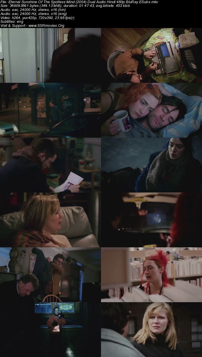Eternal Sunshine of the Spotless Mind (2004) Dual Audio 480p
