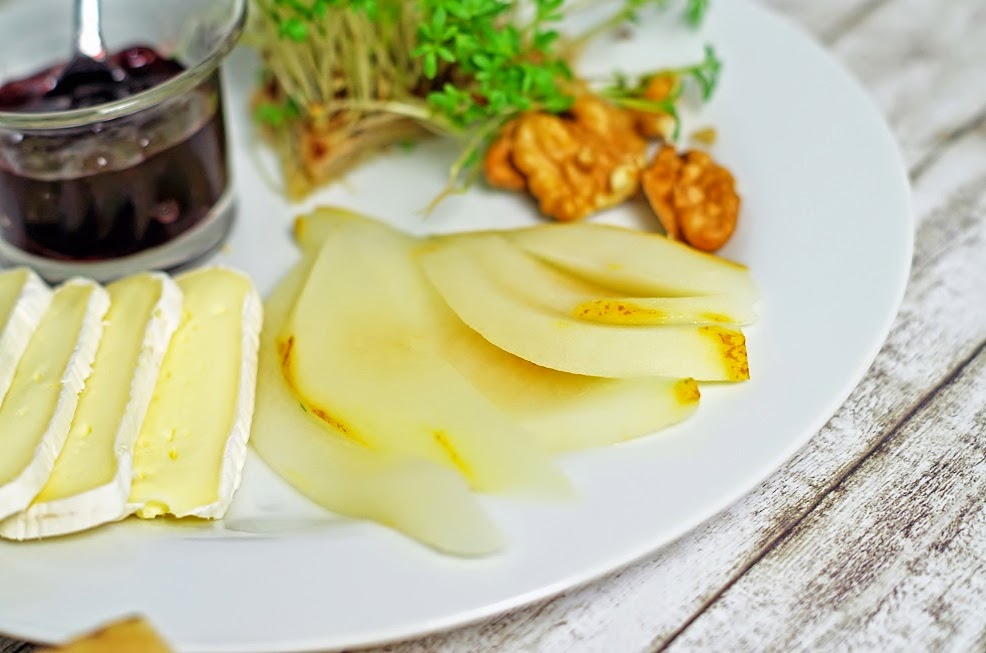 stuttgartcooking: Toast mit Kresse, Champignons, gedünsteten Birnen ...