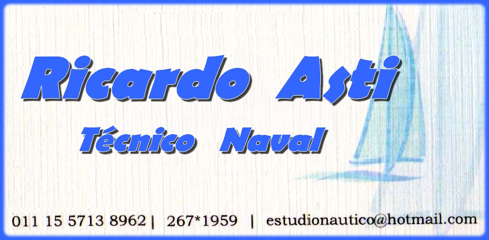 Ricardo Asti, técnico naval