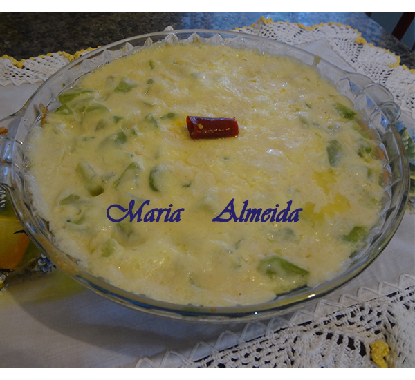 Sabor da Maria - Receitas, dicas e muito mais: Chuchu com molho branco