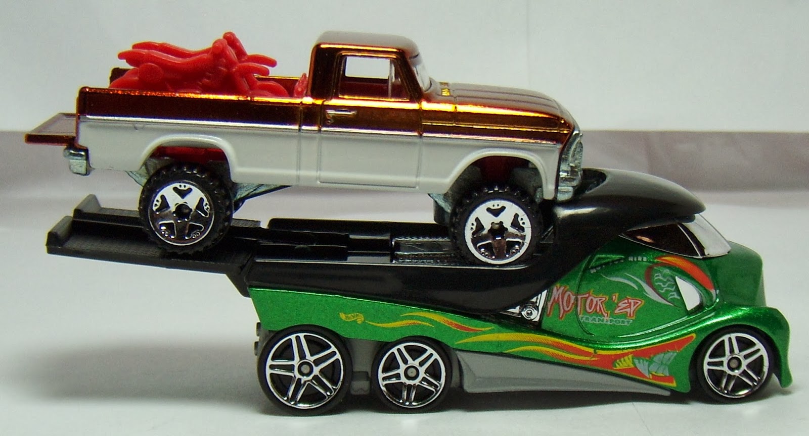hot wheels flatbed truck