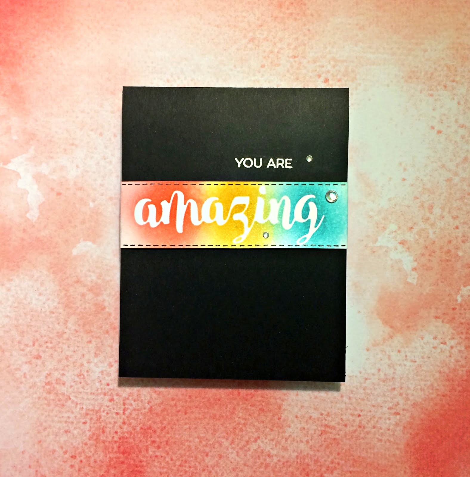 Belly Band Card ft. STAMPlorations Jessie Handmade