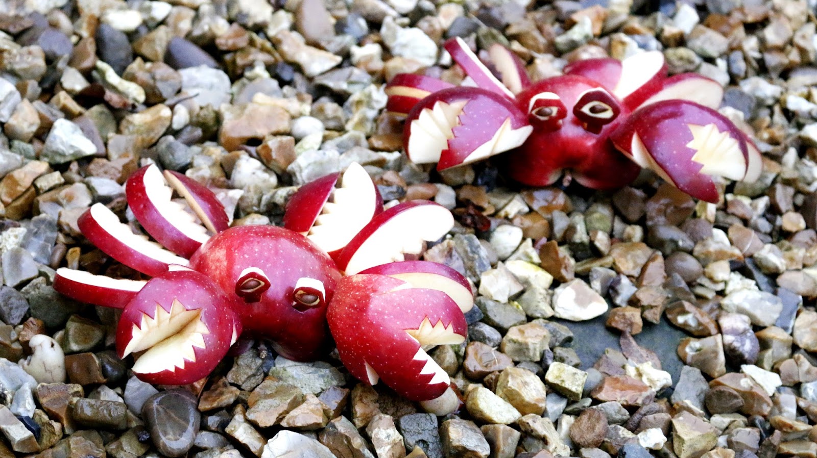 Josephine's Recipes How To Make Apple Crabs Fruit Carving Garnish