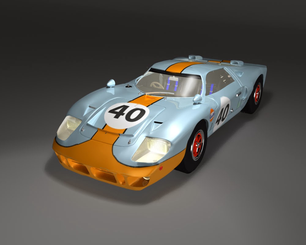 Двигатель gt 40