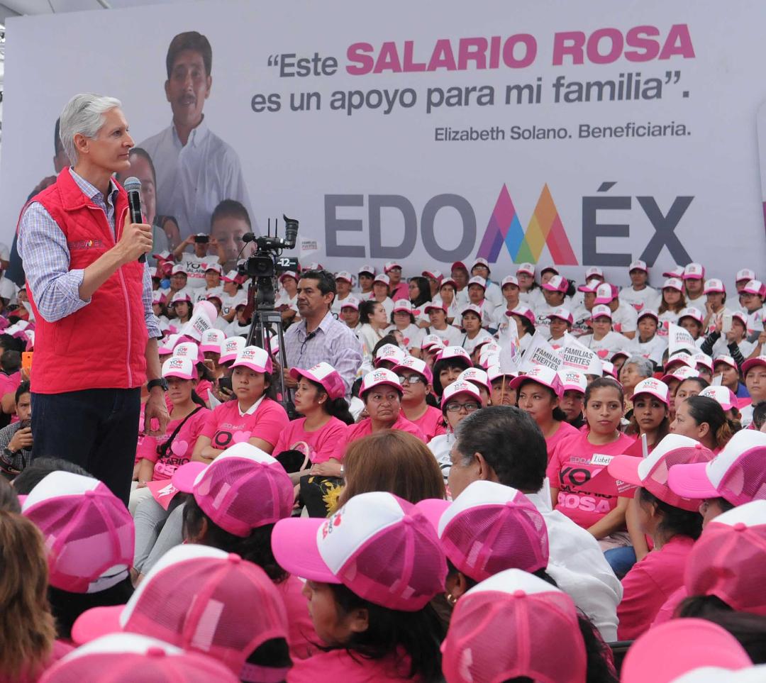 Bamba Política Subraya Alfredo del Mazo que Salario Rosa reconoce a