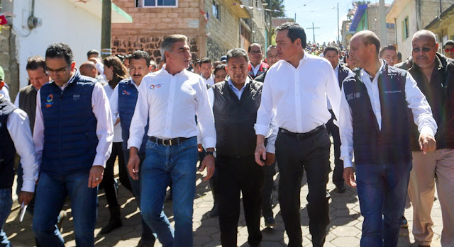 Tony Gali, ejemplo de liderazgo en la reconstrucción: Osorio Chong