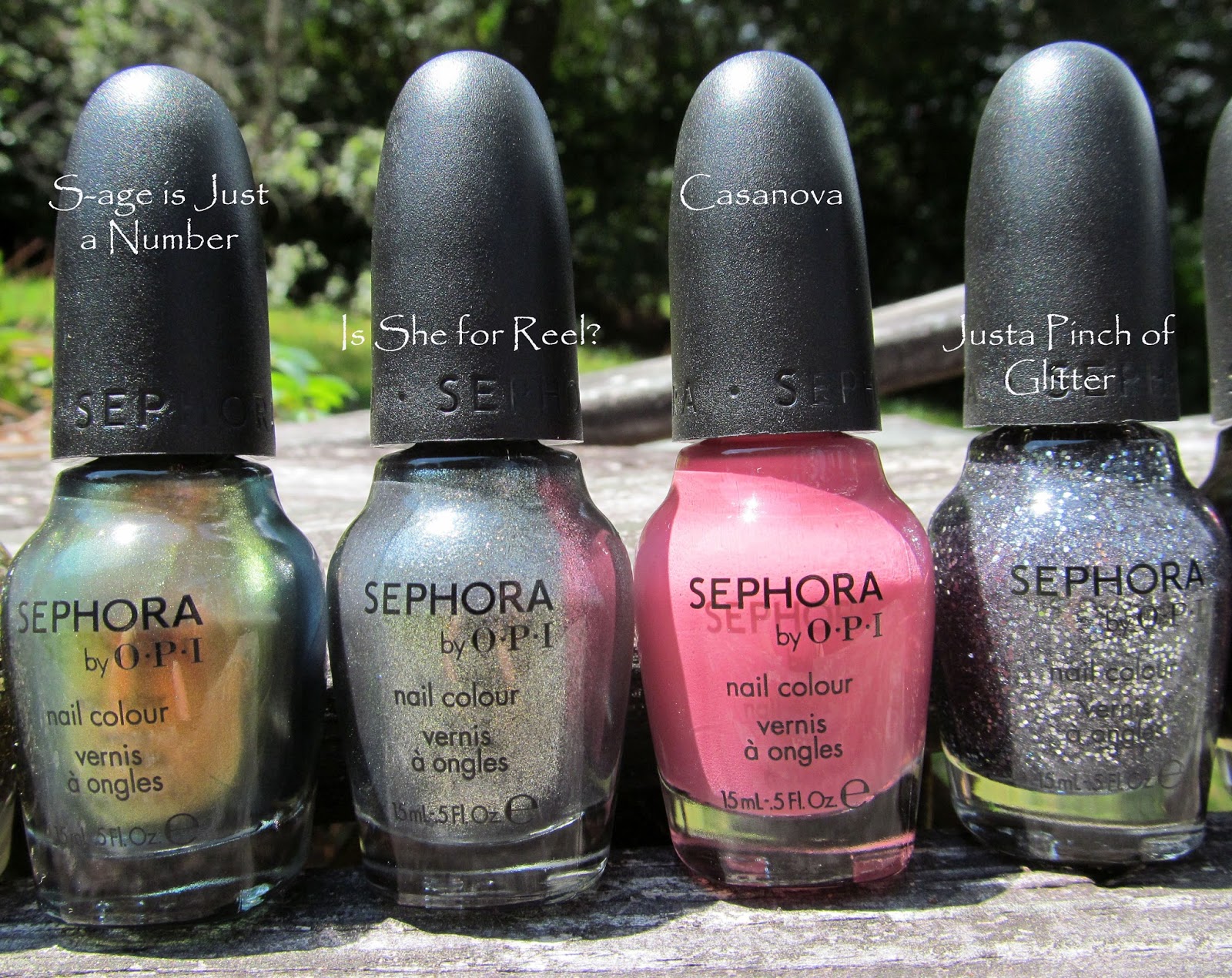 Bon Vivant Beauty Haulin' v. 6 More Sephora by OPI Discontinued Polishes