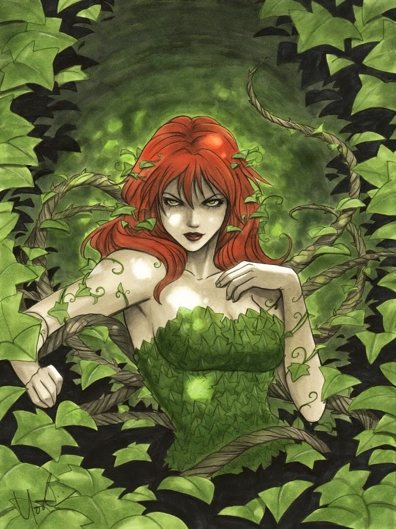 The Comics Girls: Poison Ivy.