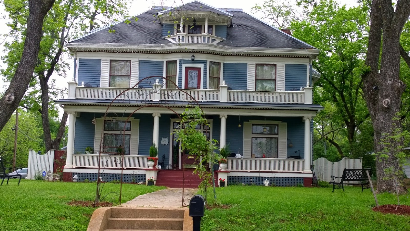 The Travelling Toe Historic Homes Driving Tour Palestine Texas