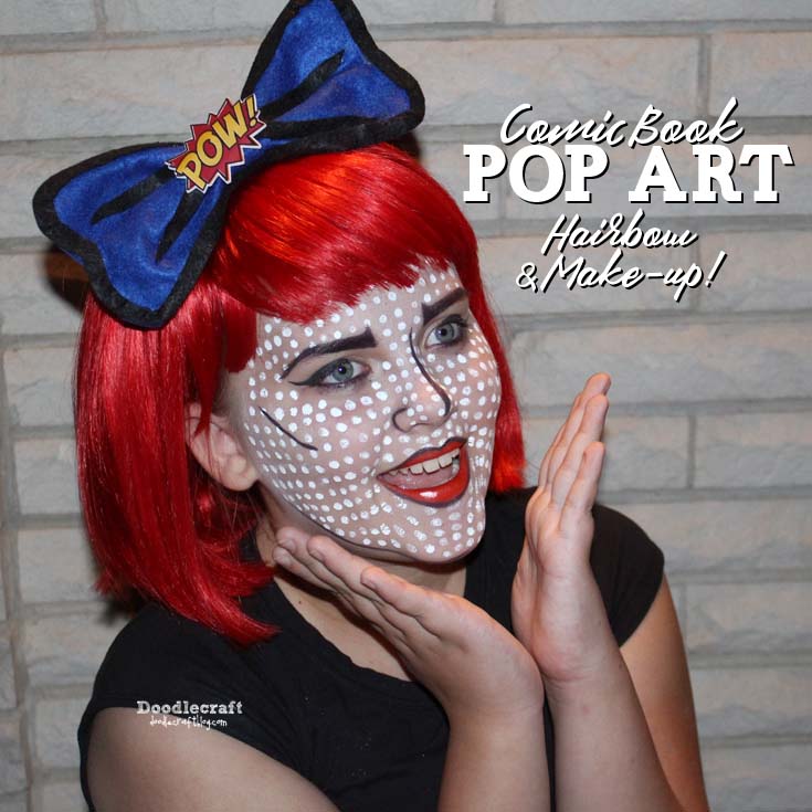 pop art comic costume