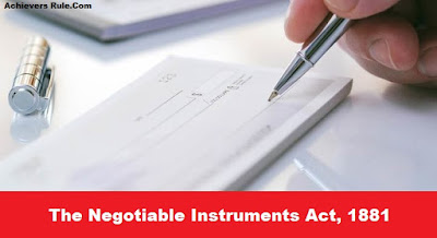 Frequently Asked Questions on Negotiable Instruments Act Frequently Asked Questions on Negotiable Instruments Act