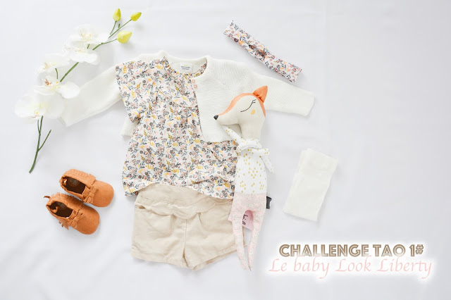 Challenge TAO #1 :  baby Look Liberty pour le printemps