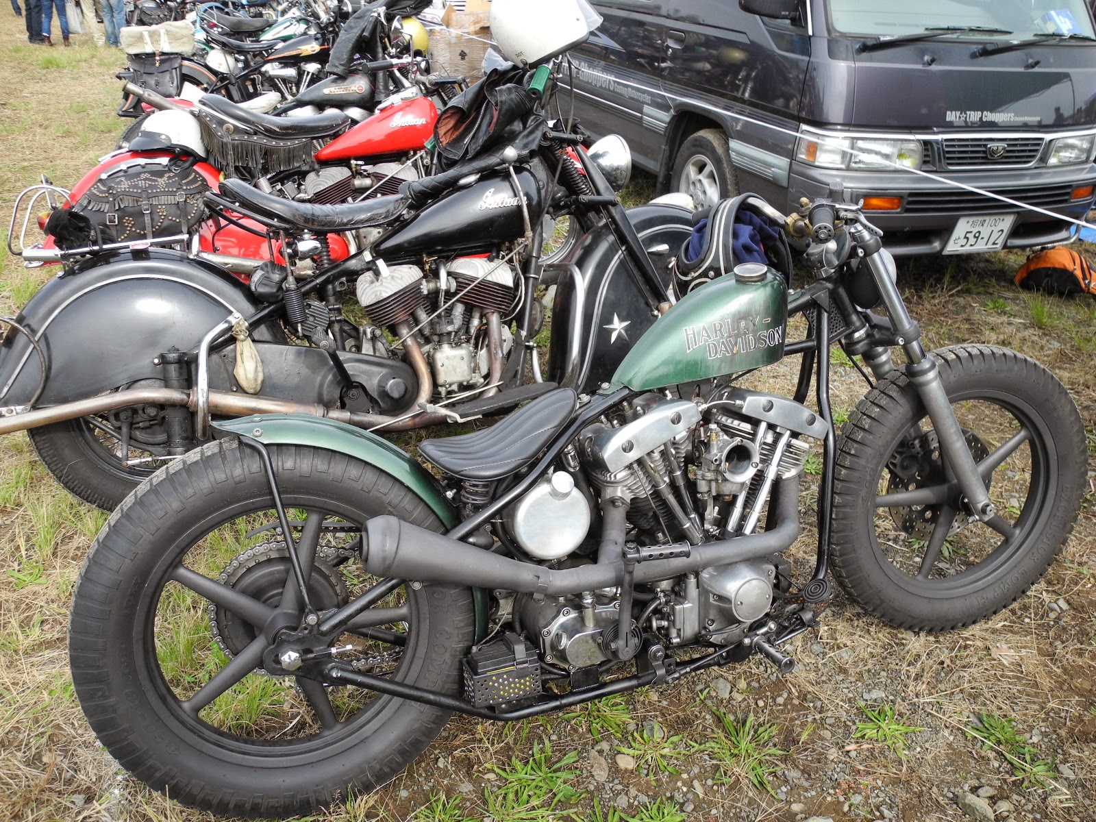 JUNK-MOTOR: Vintage Motorcycle Rally&Swapmeet ATSUGI 2014