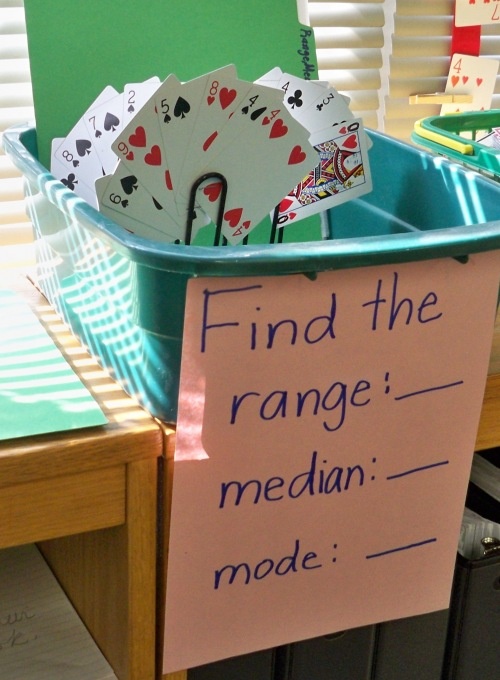 Everything Education : Mean, Median, Mode Math Center Activity