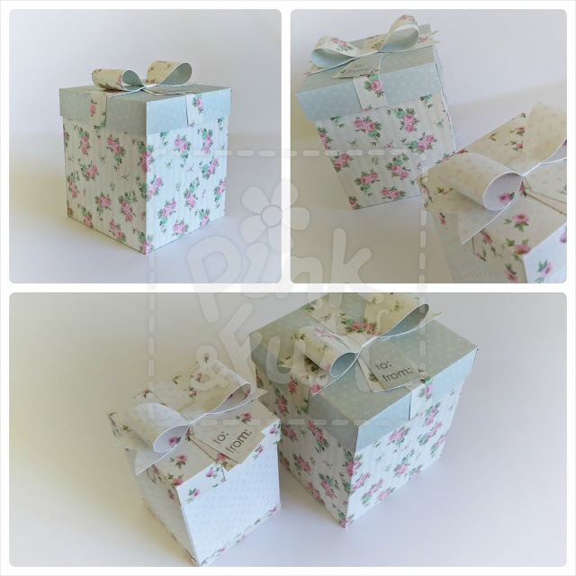 DIY | Como Fazer uma Caixa para Presente - Gift Box by Pink&Fun Creative Packaging