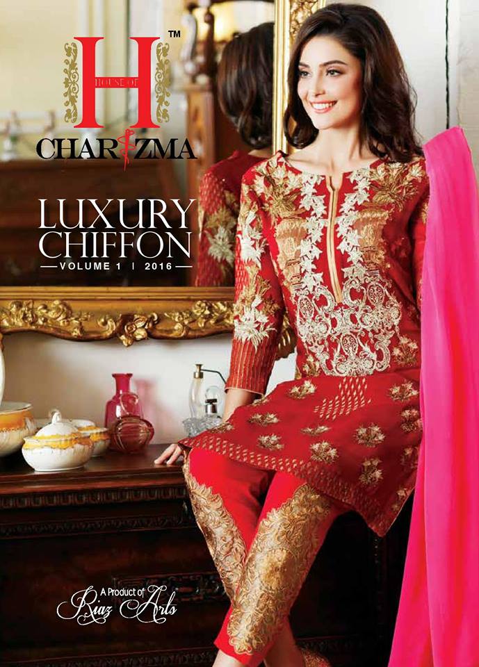 Style or Styles Charizma Party Wear Luxury Chiffon Collection Vol6
