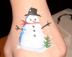 face christmas paint painting snowman santa tree angel star lights grinch snowflakes illusions reindeer utah skellington berries holly bell jack