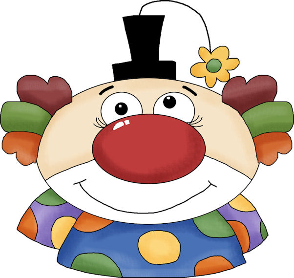 clipart clown faces - photo #32