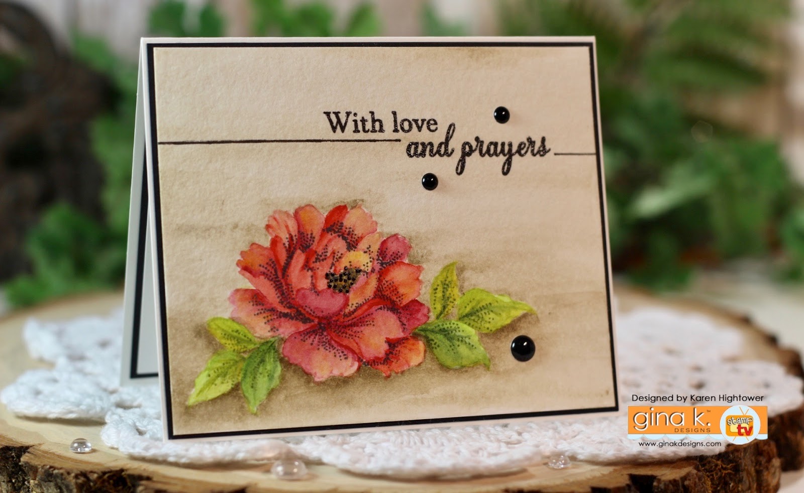 Karen's Creative Mess******* Gina K. Designs February Release Blog Hop!
