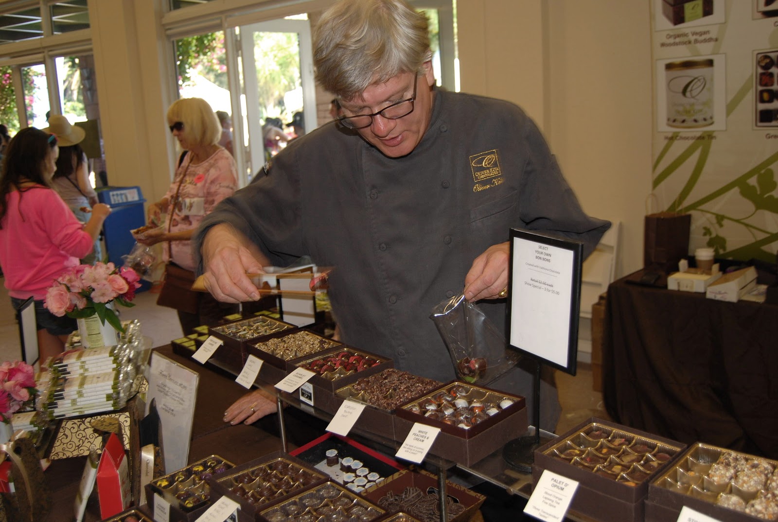 Helen A. Lockey Oliver Kita Fine Confections at Fairchild Garden's