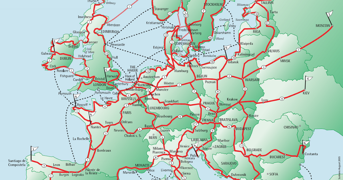 Hiri Zikloak: Rutas Eurovelo