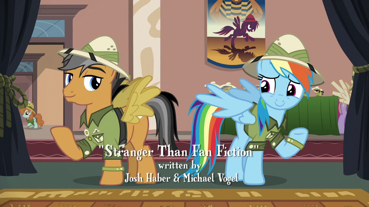 the railfan brony blog mlp s6e13 stranger than fan fiction