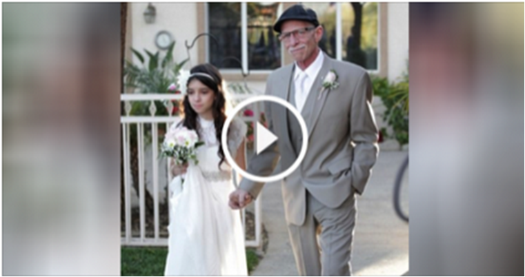 Watch Dying Father Walks Daughter Down The Aisle Variety News Ph 