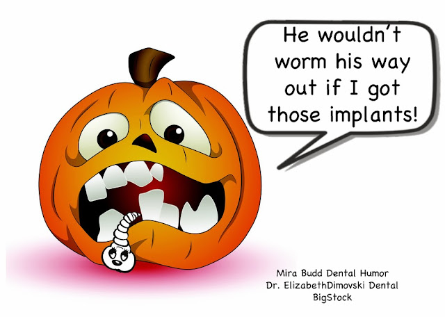Halloween Dental Comic, Halloween Dental Humor, Dental Jokes, Dental Office Brampton,