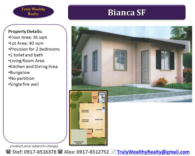 Lessandra Subdivision, Gran Europa House Models Your Title