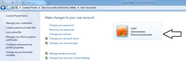 Menggunakan Password pada Komputer