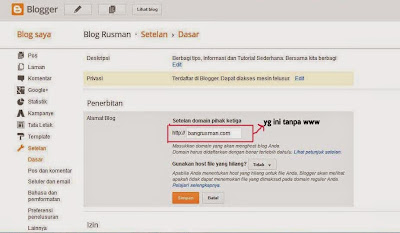 cara custom domain / mengganti domain blogspot menjadi domain .com cara custom domain / mengganti domain blogspot menjadi domain .com