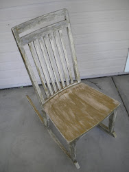 antique rocking chair...SOLD
