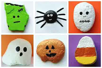 easy rock painting for kids