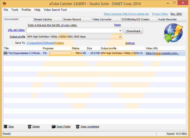 aTube Catcher 3.8.8001 aTube Catcher 3.8.8001