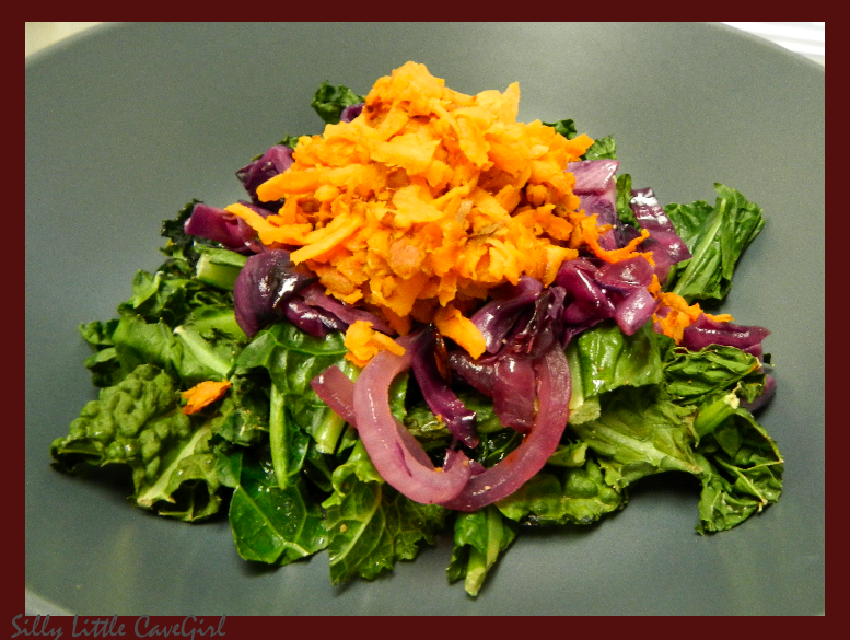 Silly Little CaveGirl ThreeColor Roasted Vegetable Salad