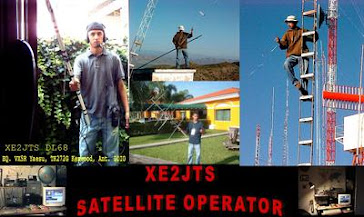 XE2JTS trabajando satèlite