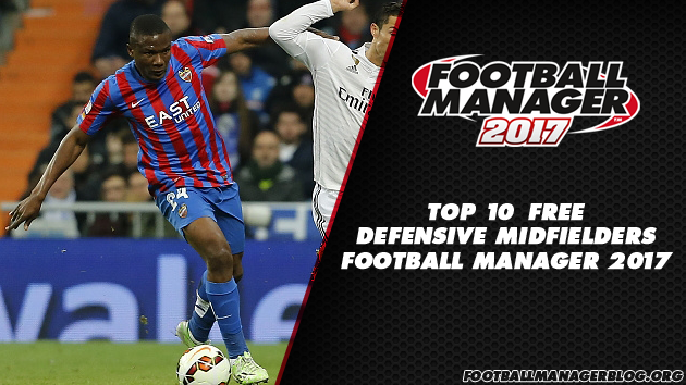 Top 10 Free Defensive Midfielders in Football Manager 2017