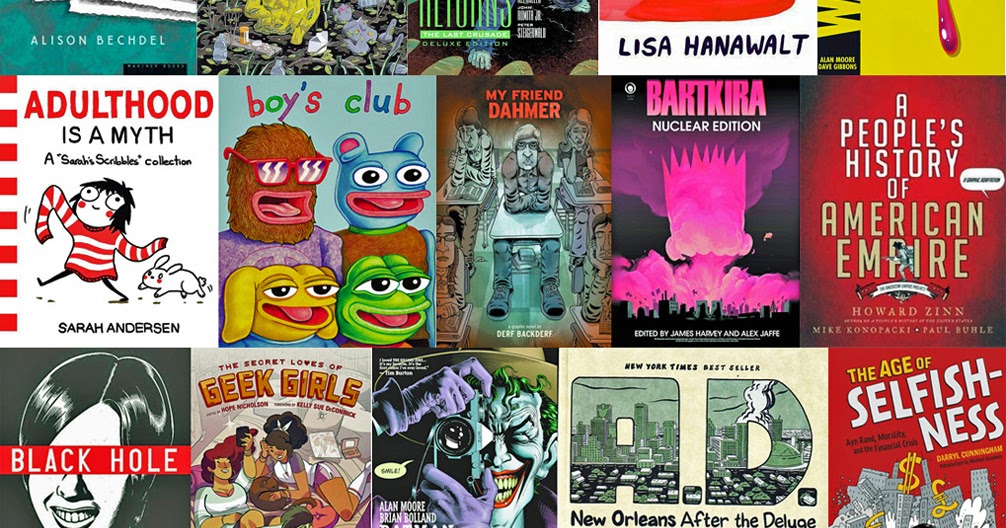 Atomic Books 2016 Best Sellers Graphic Novels (Stand Alone)