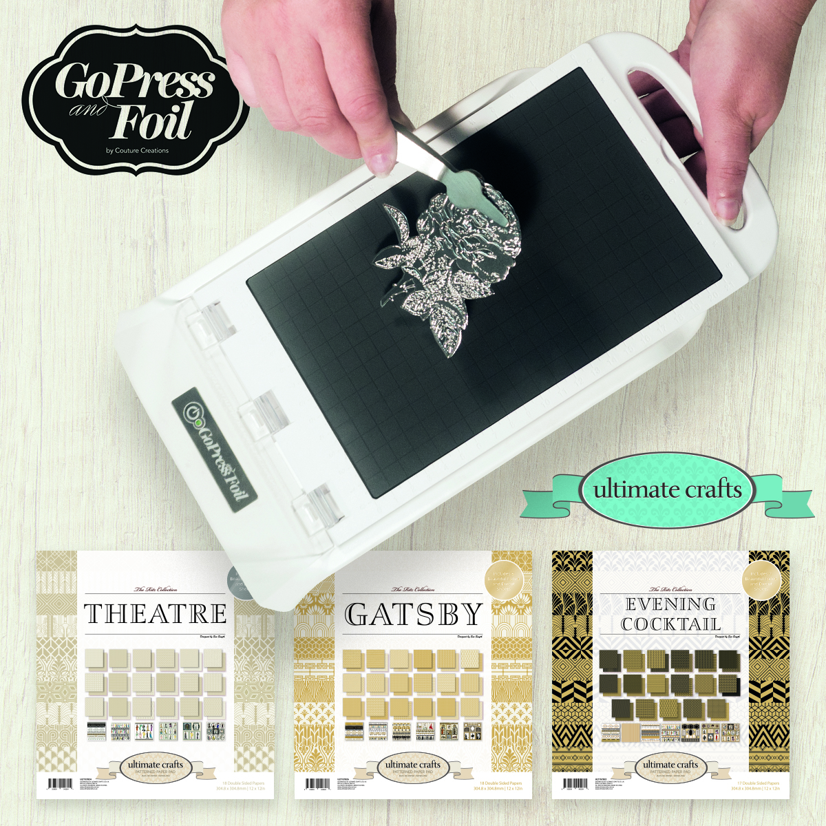 kerrie gurney Wanderlust Couture Creations Go Foil & Press Machine