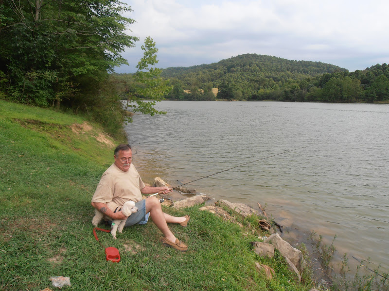 Kick's Travels Fishing at Burnsville Lake