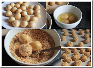 بالصور مقادير و طريقة تحضير حلوى بالجلجلان والعسل - لذيذة و ساهلة - 2
