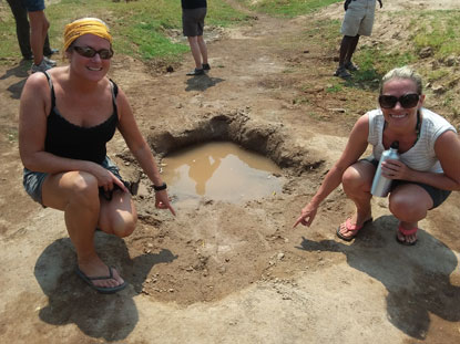 Big Cat Project in Zambia Finding a lion paw in Zambia